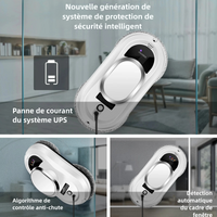 Robot Nettoyeur de Vitres Intelligent Anti-chute 5600Pa