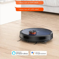 Robot Aspirateur Laveur T10s Auto-vidage Connectée Wifi