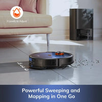 Robot Aspirateur Laveur T10s Auto-vidage Connectée Wifi